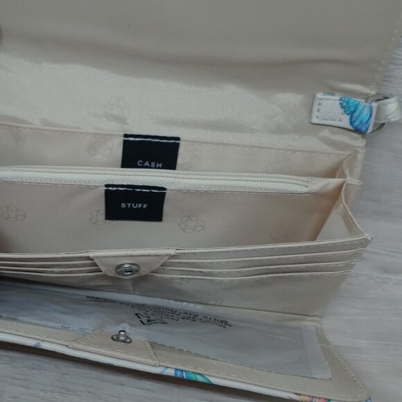 Mundi Cares Bufferfly Crossbody Purse RFID Protected/NWT - Picture 10 of 13